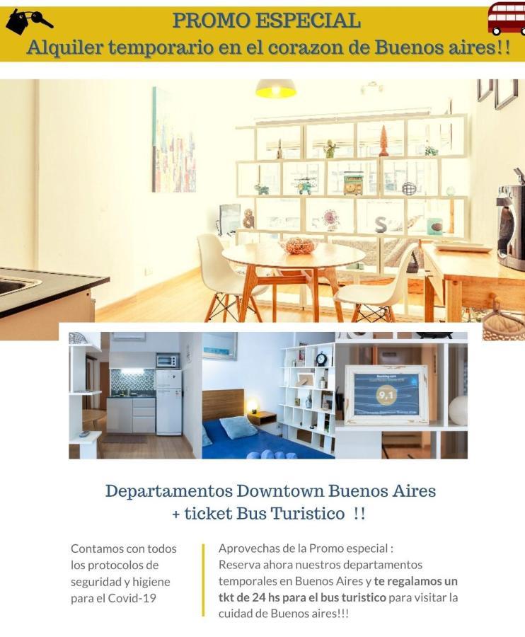 Apartmán Departamento Downtown Buenos Aires Exteriér fotografie